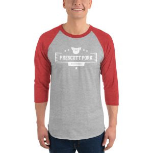 3/4 sleeve raglan shirt